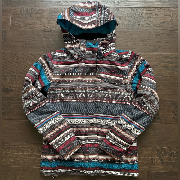 Roxy Jackets & Blazers - Roxy Dry Flight Performance 10k Hooded Ski/Snow Jacket Women’s Medium Like New